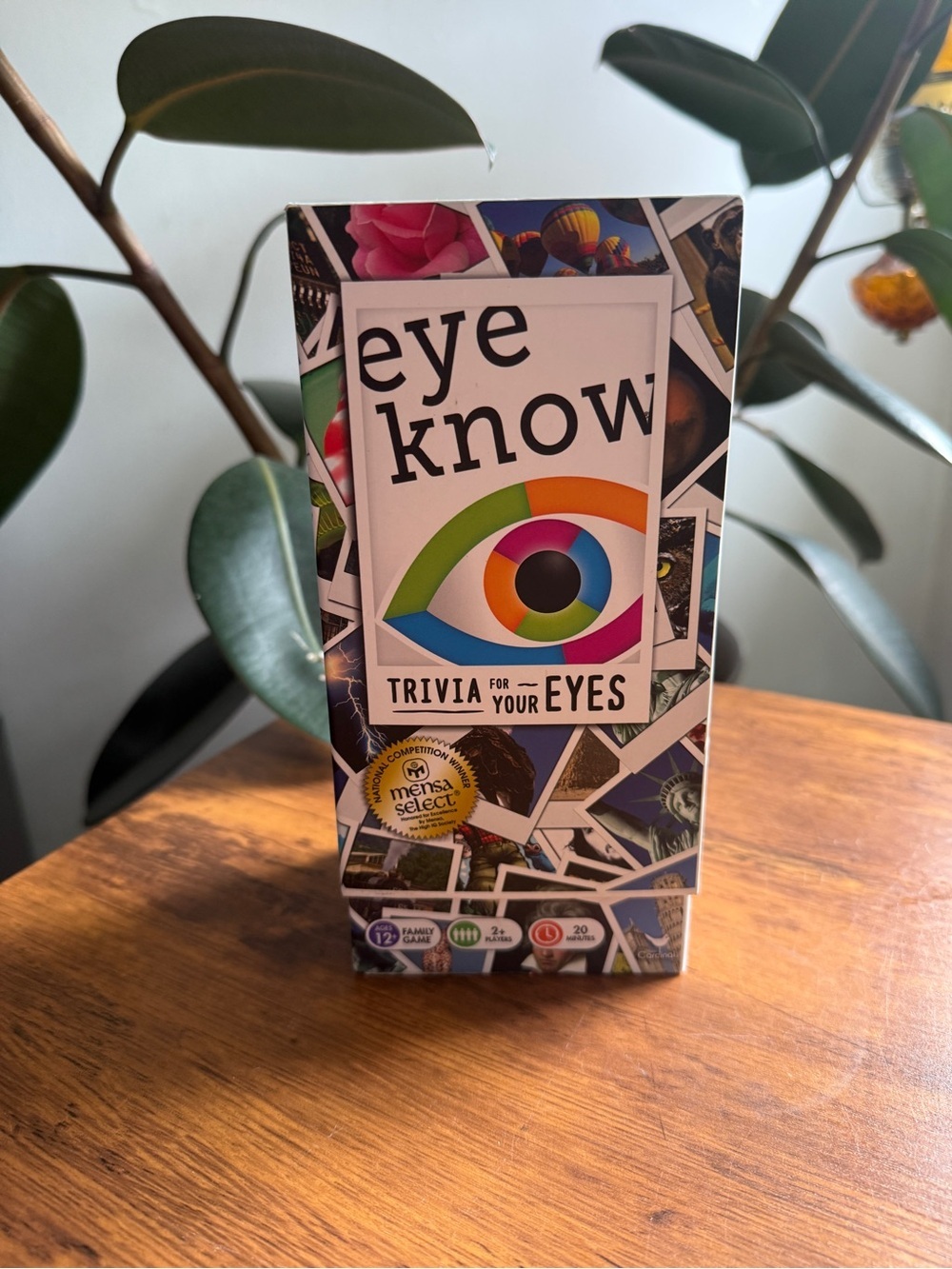 Eye Know Trivia Game - Colorful Eye Logo